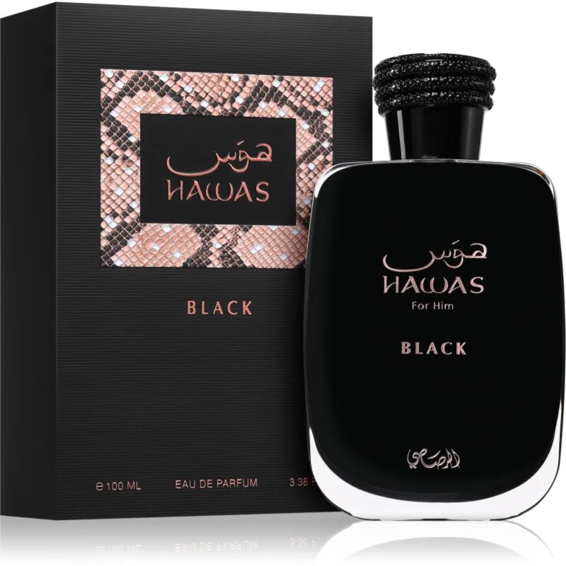 Rasasi Hawas Black Eau de Parfum uraknak 100 ml