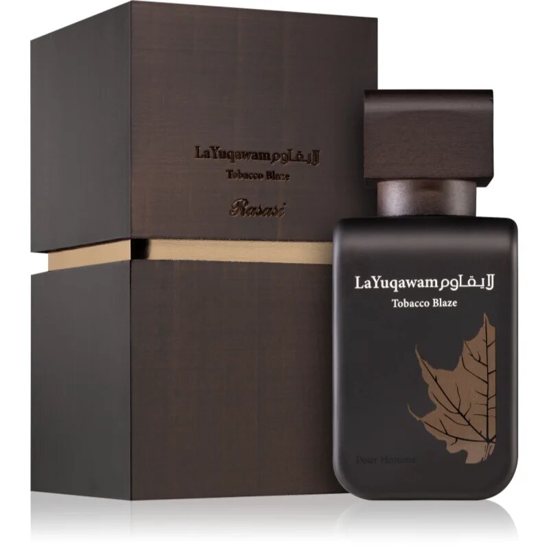 Rasasi La Yuqawam Tobacco Blaze Eau de Parfum uraknak 75 ml