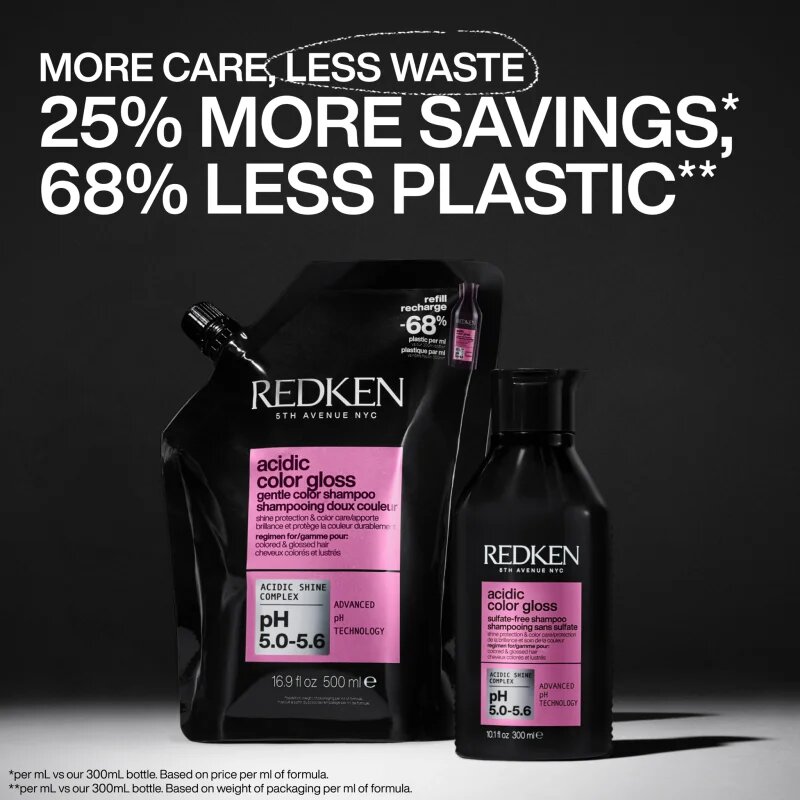 Redken Acidic Color Gloss élénkítő sampon festett hajra 500 ml