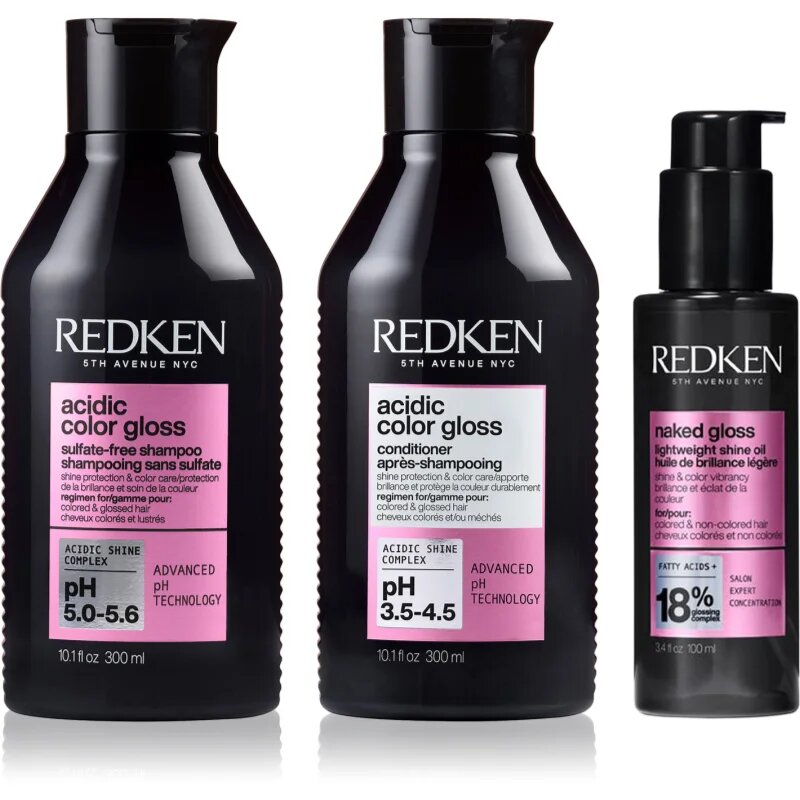 Redken Acidic Color Gloss szett a szín védelméért