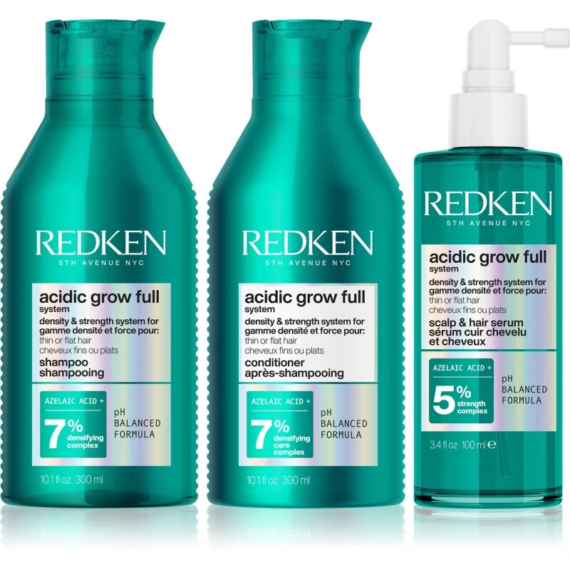 Redken Acidic Grow Full System szett hajsűrűség fokozására