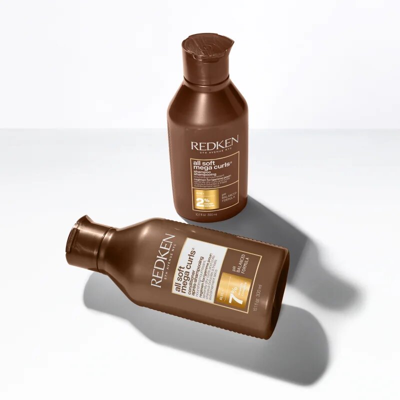 Redken All Soft Mega Curls sampon hullámos és göndör hajra 300 ml