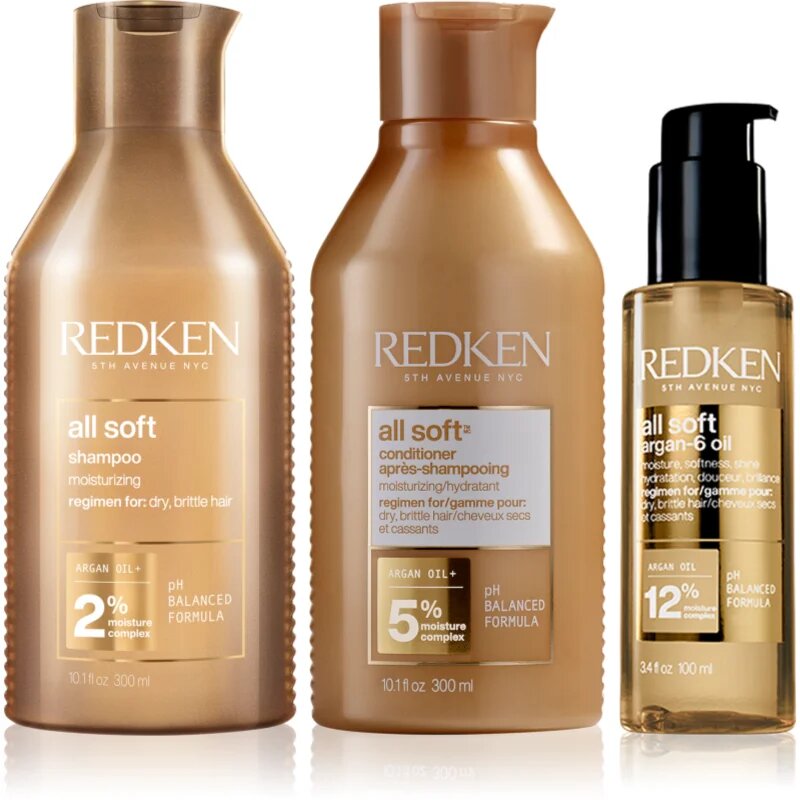 Redken All Soft szett száraz és törékeny hajra