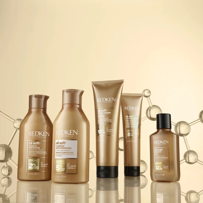Redken All Soft tápláló krém száraz és törékeny hajra 250 ml