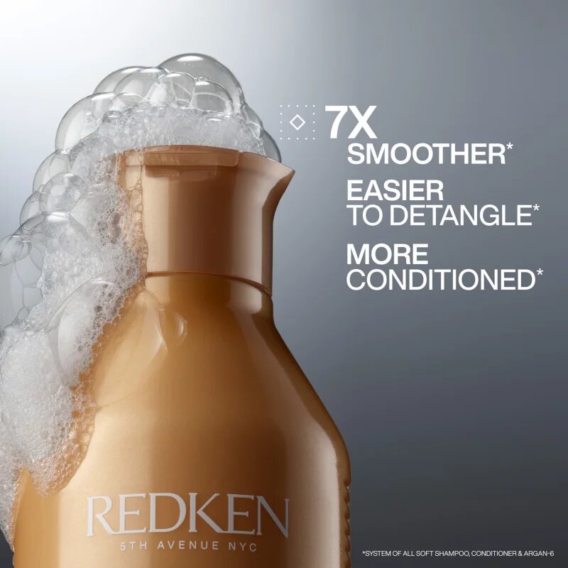 Redken All Soft tápláló sampon száraz és törékeny hajra 300 ml