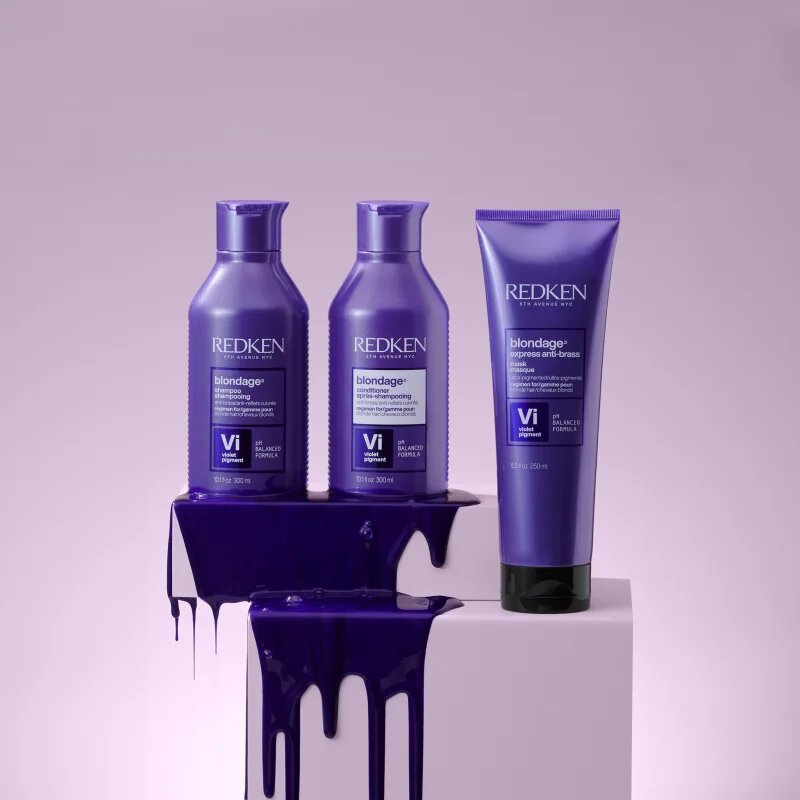 Redken Color Extend Blondage maszk semlegesíti a sárgás tónusokat 250 ml