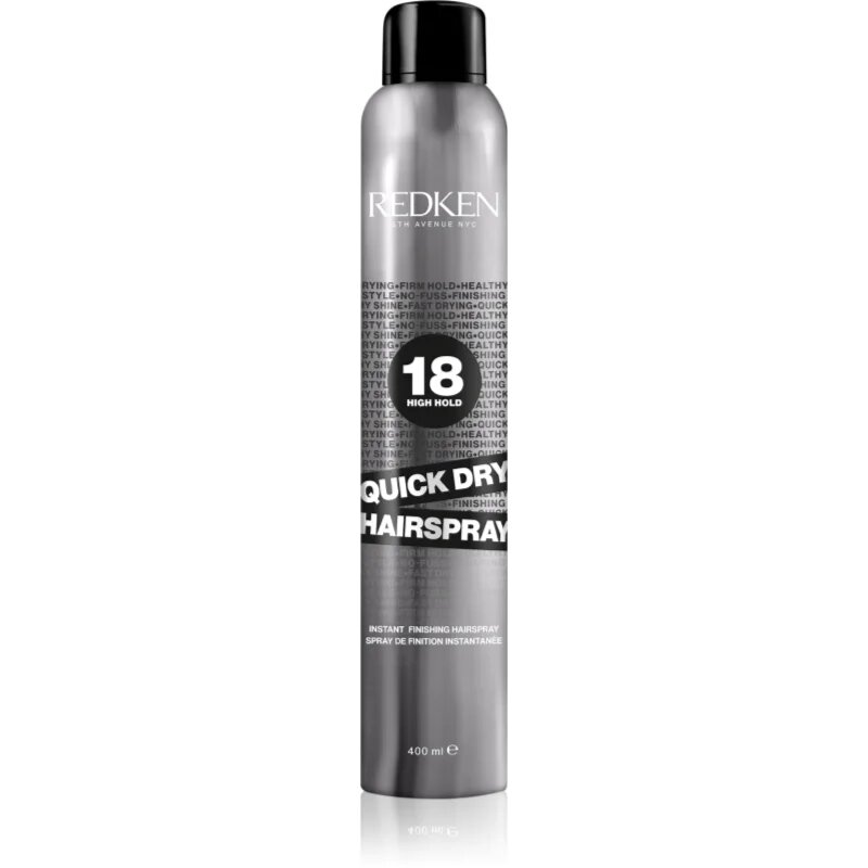 Redken Quick Dry hajlakk erős fixálással 400 ml