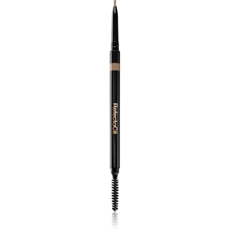 RefectoCil Brow vízálló szemöldökceruza kefével árnyalat 02 Medium Brown 1 db