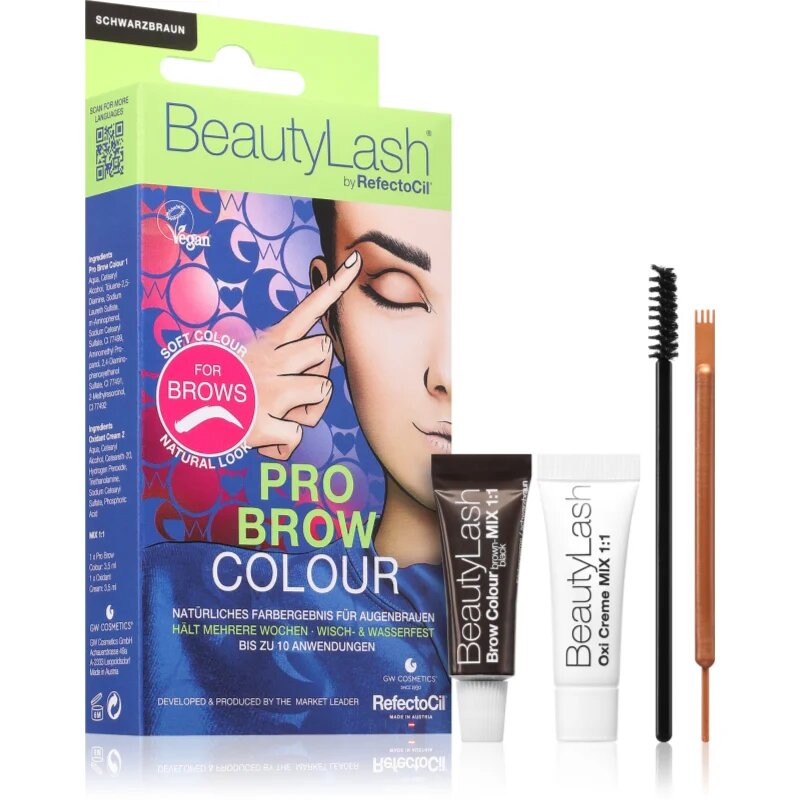 RefectoCil Pro Brow Colour szemöldökfesték árnyalat Blackbrown 1 db