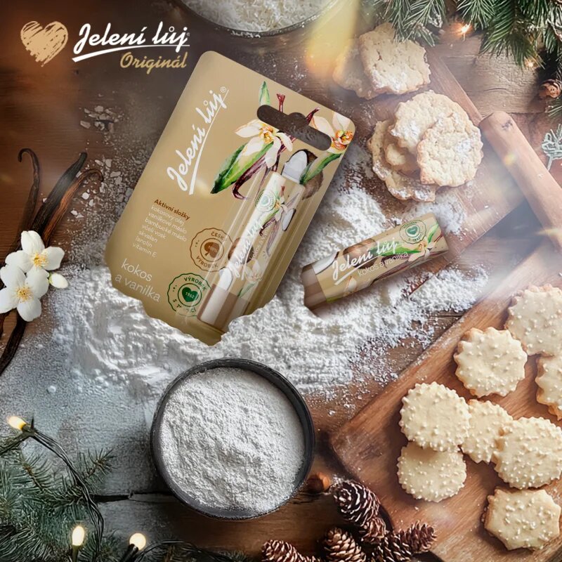 Regina Jelení lůj Coconut & Vanilla ajakbalzsam 4.5 g