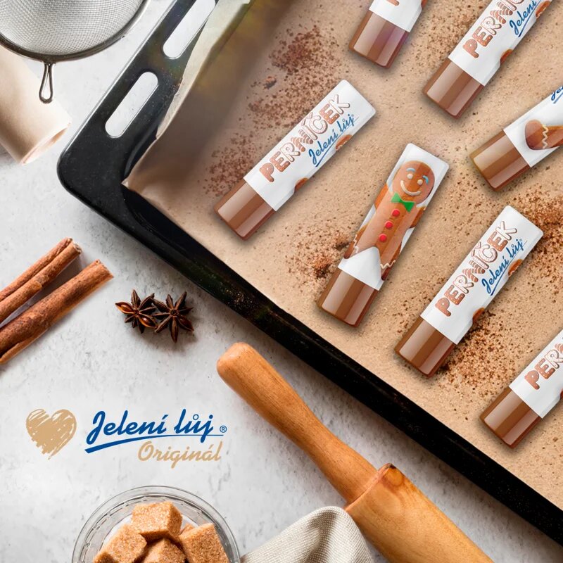 Regina Jelení lůj Gingerbread ajakbalzsam mézeskalács ízzel 4.5 g