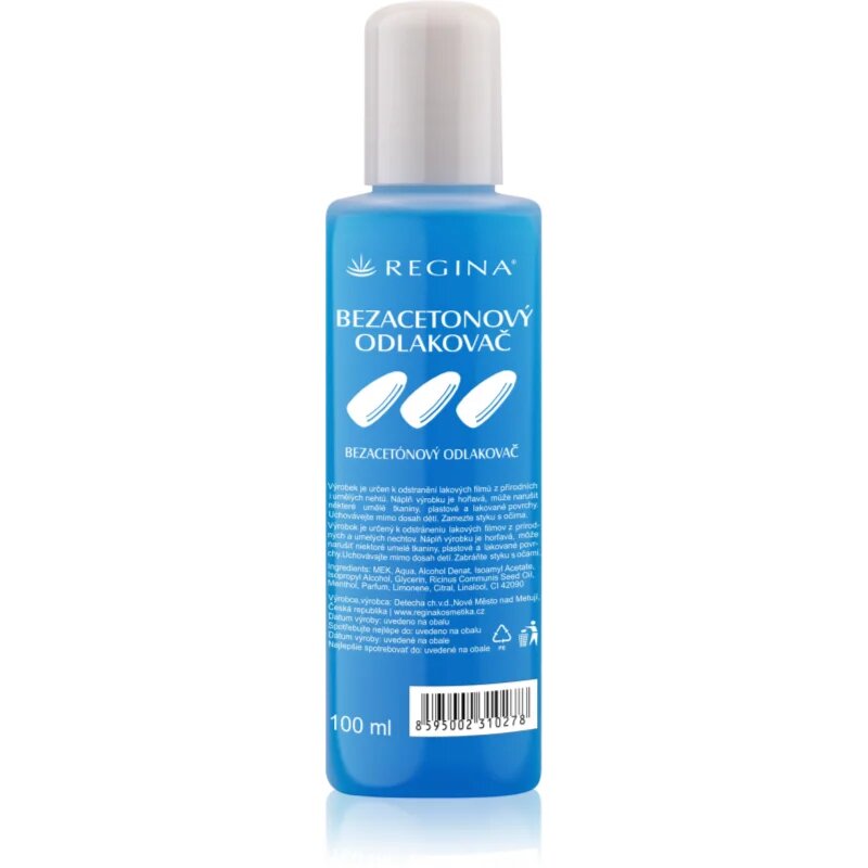 Regina Nails körömlakklemosó aceton nélkül 100 ml