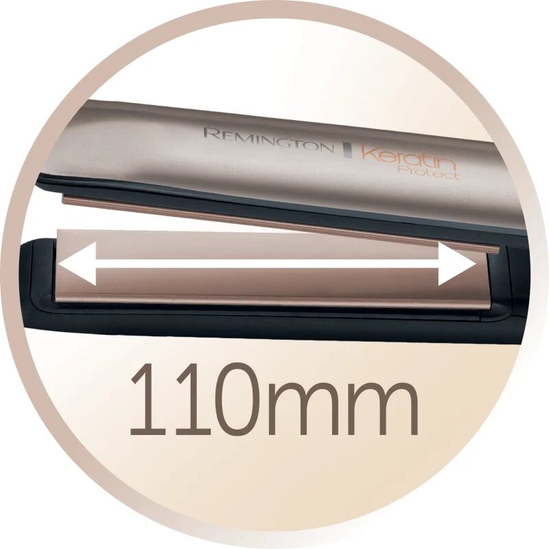 Remington Keratin Protect S8540 hajvasaló keratinnal és mandulaolajjal impregnált kerámia felület 1 db