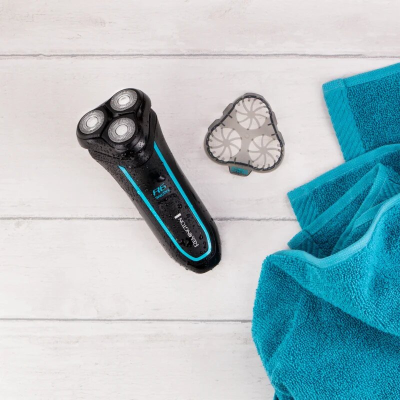 Remington R6 Style Series Aqua Rotary Shaver elektromos borotválkozó készülék utazó uraknak 1 db