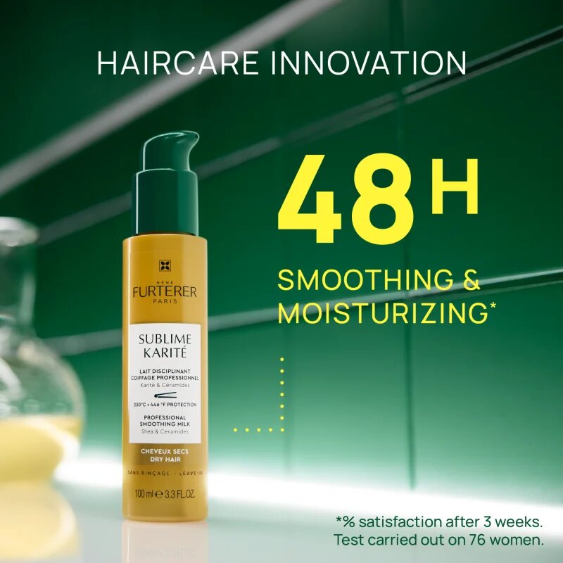 René Furterer Sublime Karité Professional smoothing milk öblítés nélküli krémes ápolás száraz hajra 100 ml