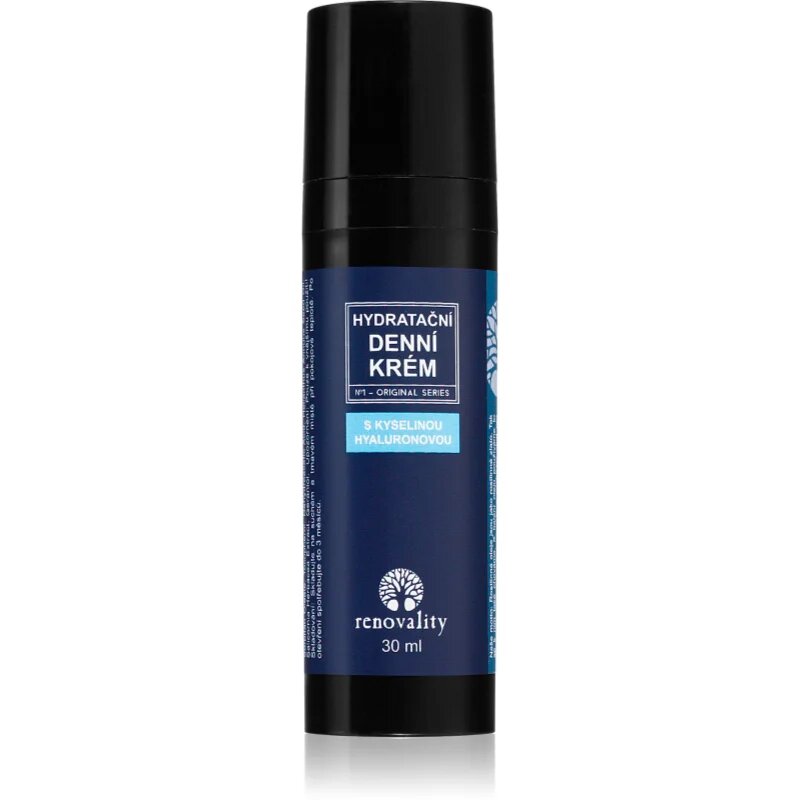 Renovality Hydrating day cream with hyaluronic acid nappali krém minden bőrtípusra 30 ml