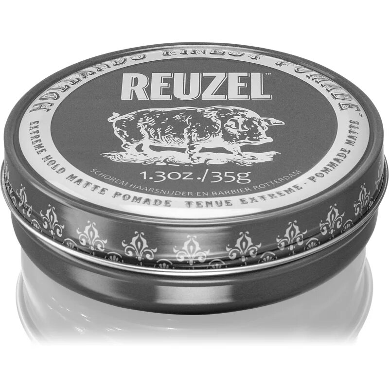 Reuzel Hollands Finest Pomade Extreme Hold hajpomádé matt hatással 35 g