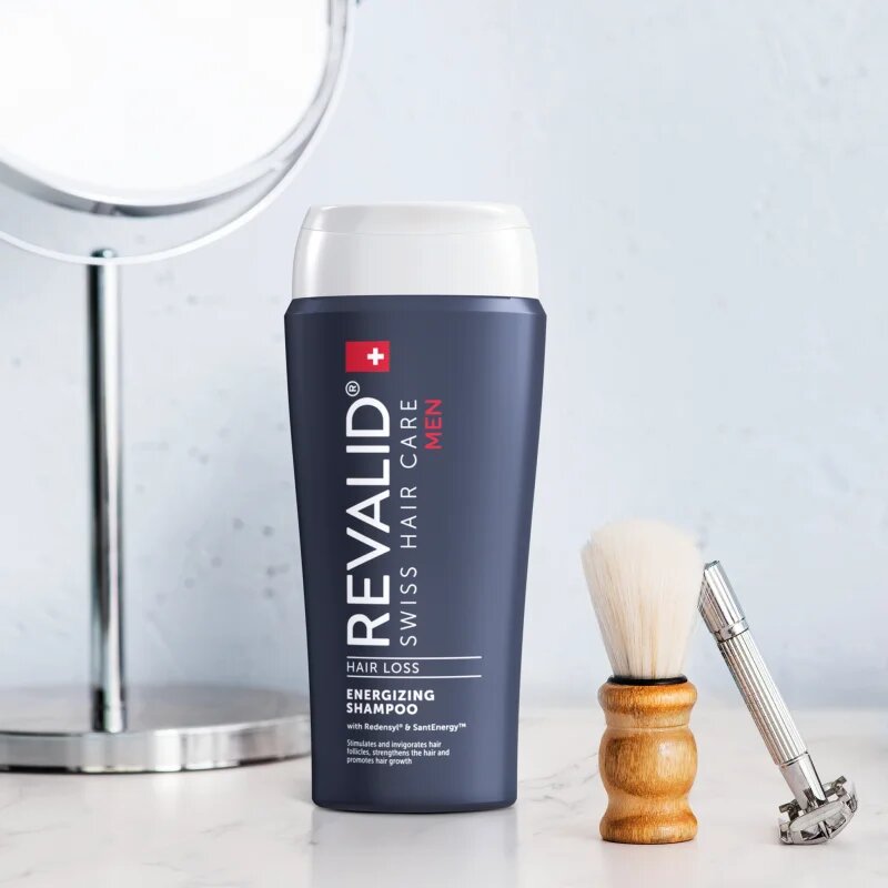 Revalid Energizing Shampoo Men energizáló sampon hajhullás ellen uraknak 200 ml