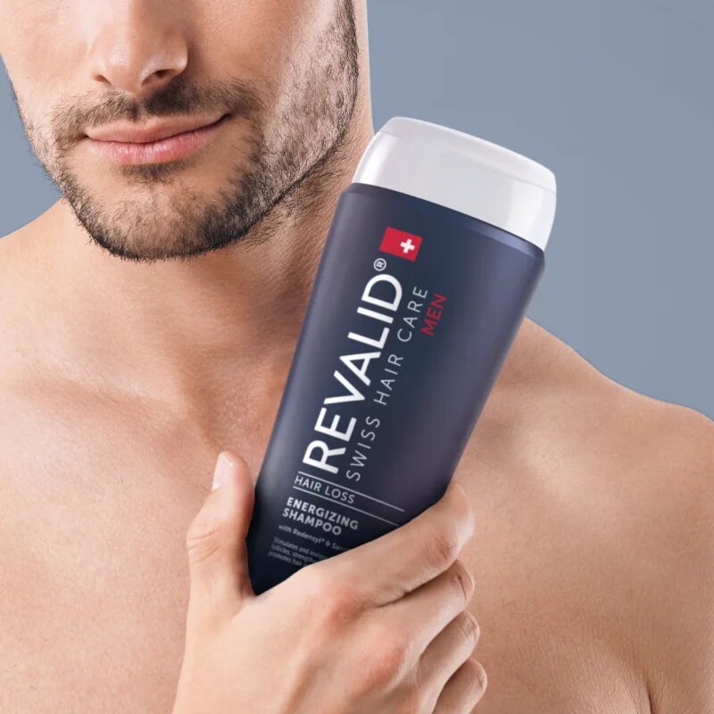 Revalid Energizing Shampoo Men energizáló sampon hajhullás ellen uraknak 200 ml