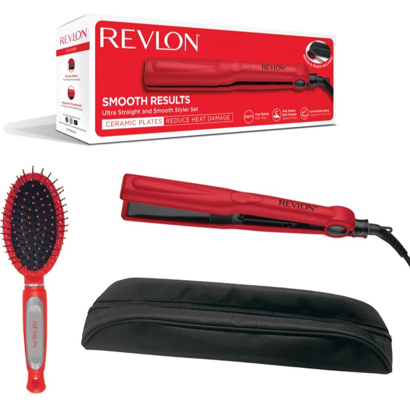 Revlon Beauty Straigthener Gift Set hajvasaló 1 db