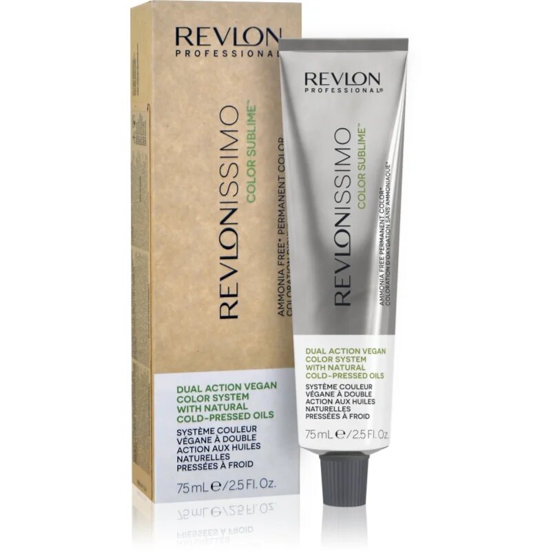 Revlon Professional Revlonissimo Color Sublime tartós hajfesték szilikonmentes árnyalat 6.41 75 ml