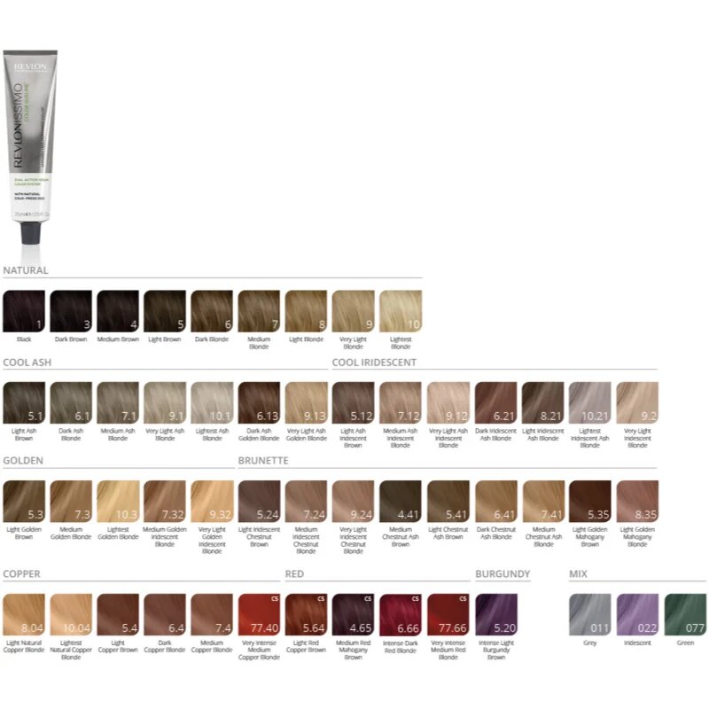 Revlon Professional Revlonissimo Color Sublime tartós hajfesték szilikonmentes árnyalat 6.41 75 ml