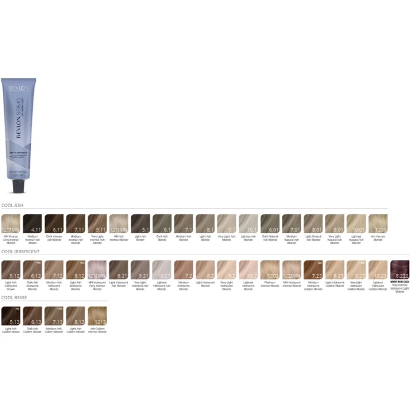 Revlon Professional Revlonissimo Colorsmetique Cool Shades tartós hajfesték árnyalat HC 6.12 60 ml