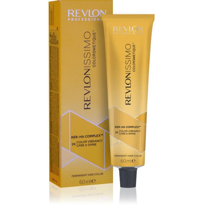 Revlon Professional Revlonissimo Colorsmetique Golden Shades tartós hajfesték a szőke meleg árnyalataiért 7.31 60 ml