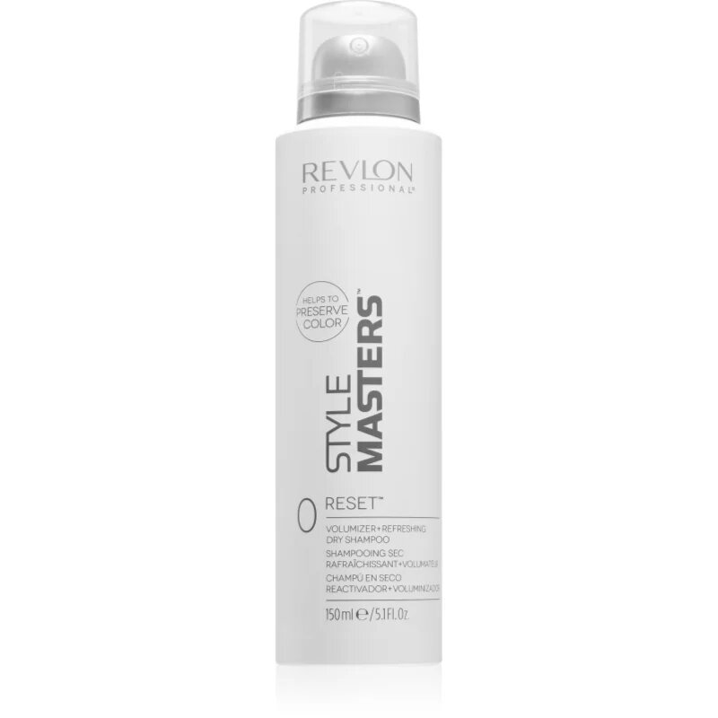 Revlon Professional Style Masters Reset száraz sampon a felesleges faggyú felszívódásáért és a haj frissítéséért 150 ml