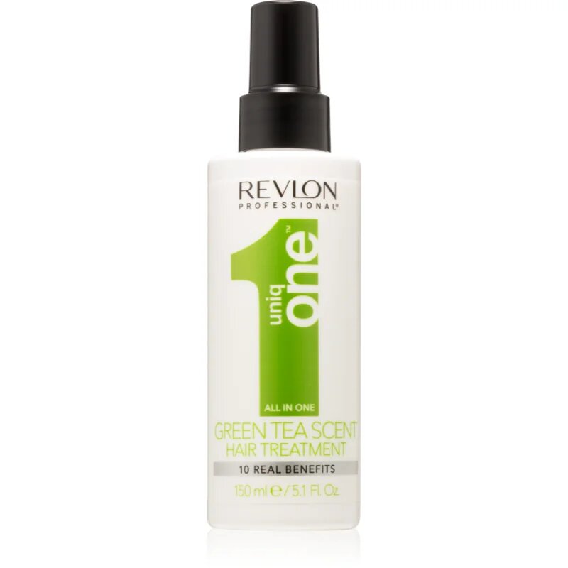 Revlon Professional UniqOne All In One Green Tea Scent Hair Treatment leöblítést nem igénylő ápolás spray -ben 150 ml