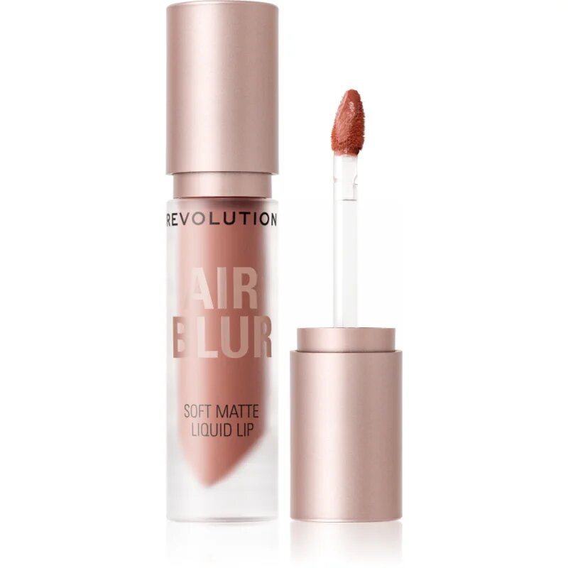 Revolution Air Blur Liquid Lipstick matt folyékony állagú ajakrúzs árnyalat Siren 3.5 ml