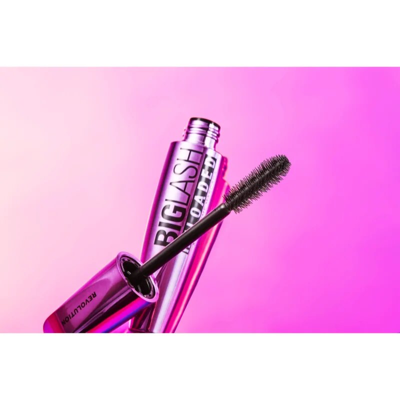 Revolution Big Lash Reloaded extra dúsító szempillaspirál árnyalat Black 8 ml