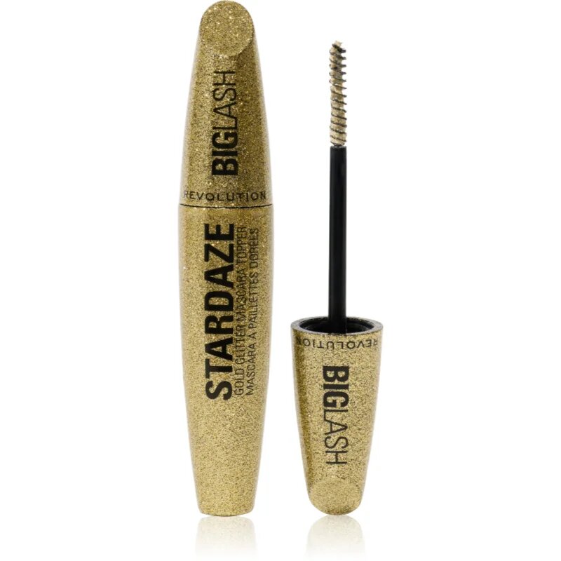 Revolution Big Lash Stardaze szempillaspirál Szempillákra és szemöldökre árnyalat Stardust Gold 9 g