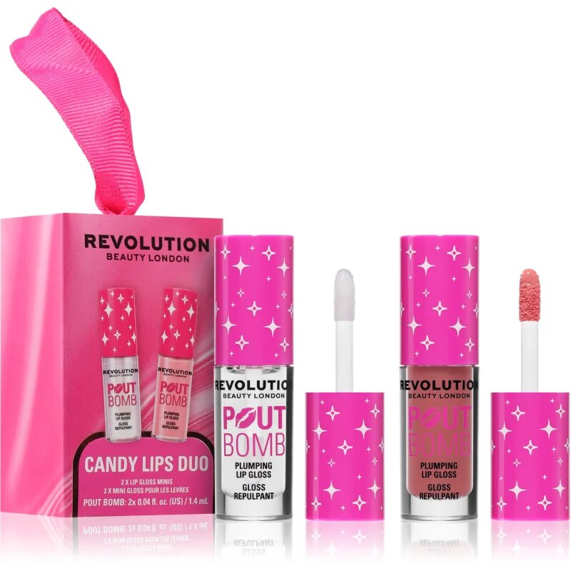 Revolution Candy Lips Duo ajándékszett az ajkakra hölgyeknek 1 ml