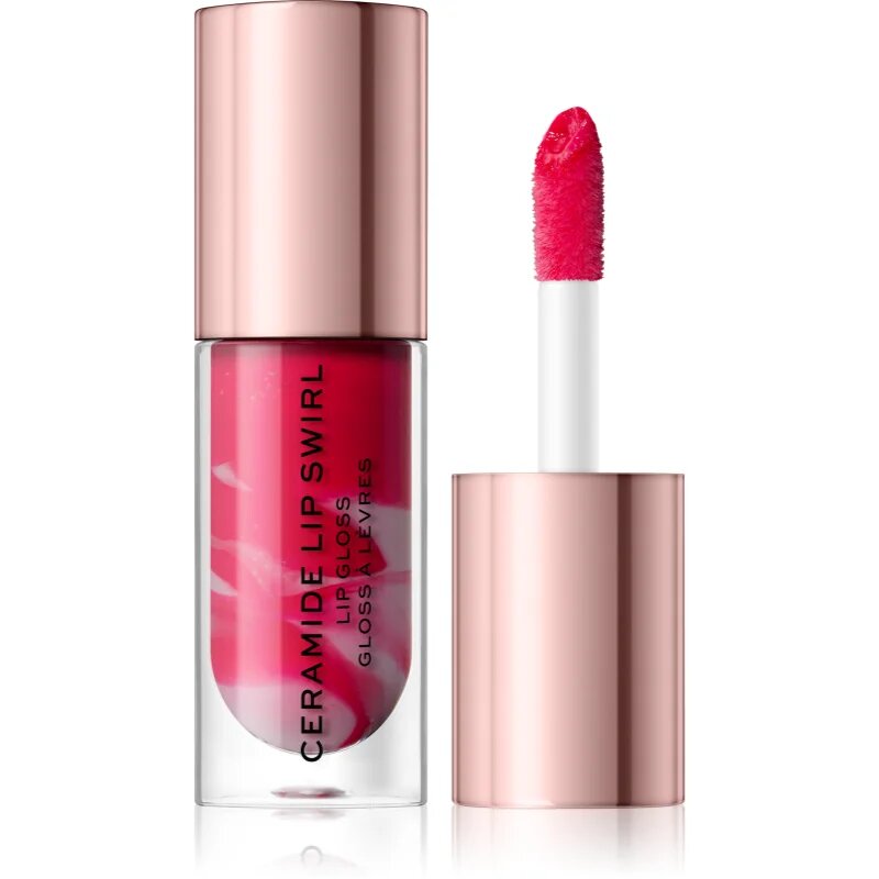 Revolution Ceramide Swirl hidratáló ajakfény árnyalat Bitten Red 4.5 ml