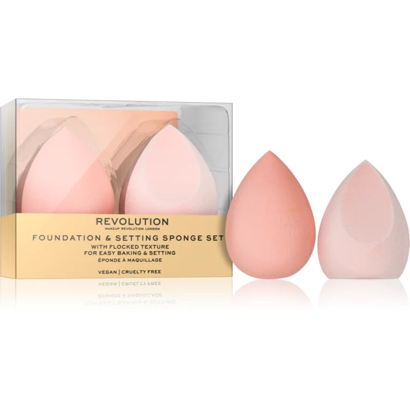 Revolution Conceal & Fix sminkszivacs 2 db