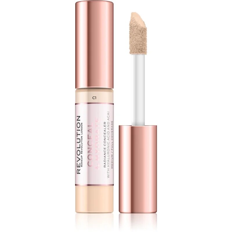 Revolution Conceal & Hydrate hidratáló korrektor árnyalat C1 13 g
