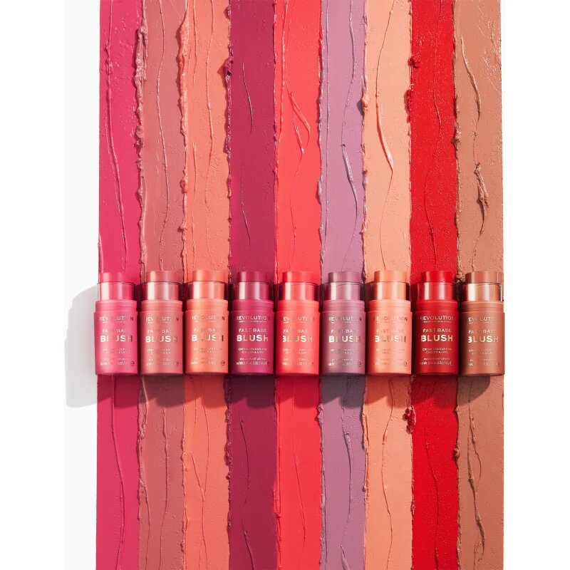 Revolution Fast Base tonizáló balzsam ajakra és arcra árnyalat Mauve 14 g