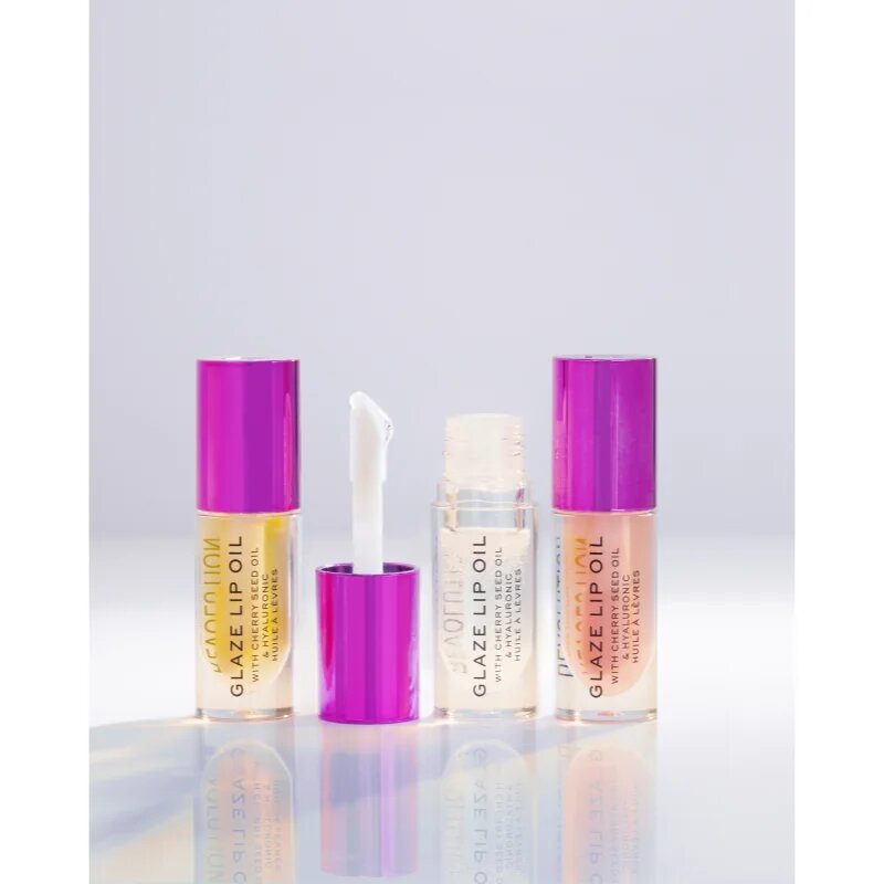 Revolution Glaze ajak olaj árnyalat Glam Pink 4.6 ml