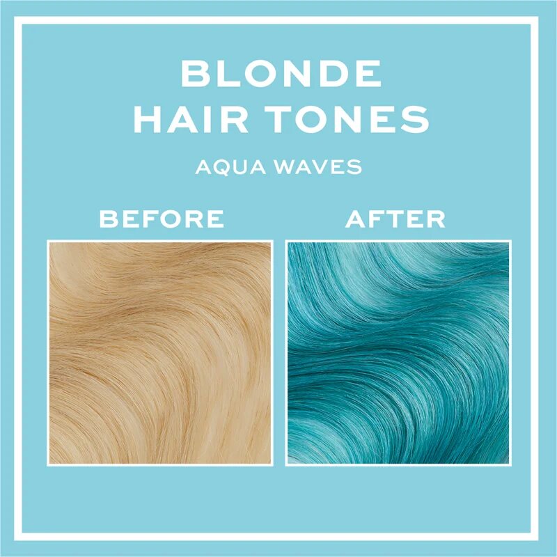 Revolution Haircare Tones For Blondes tonizáló balzsam szőke hajra árnyalat Aqua Waves 150 ml