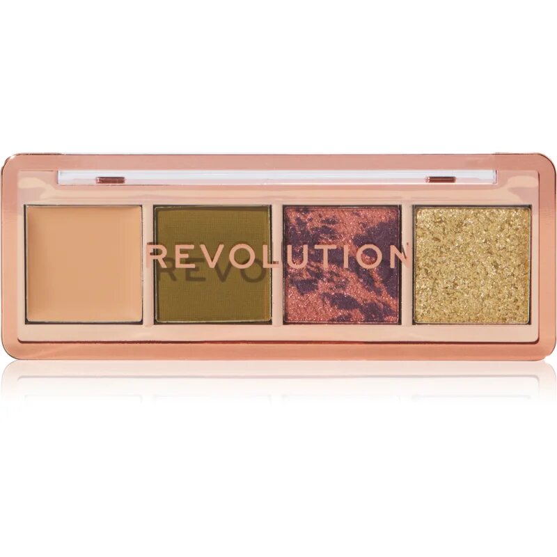 Revolution Icon Edit szemhéjfesték paletta árnyalat The Eternal Green Palette 2.8 g