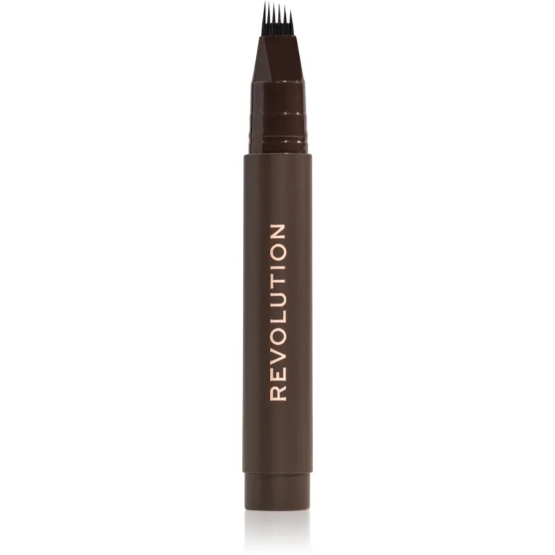 Revolution Instant Brow Hair szemöldök fixáló árnyalat Dark Brown 1.8 ml