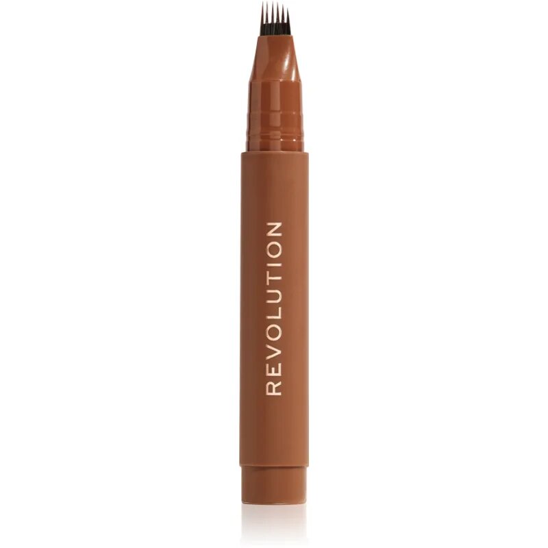 Revolution Instant Brow Hair szemöldök fixáló árnyalat Warm Brown 1.8 ml