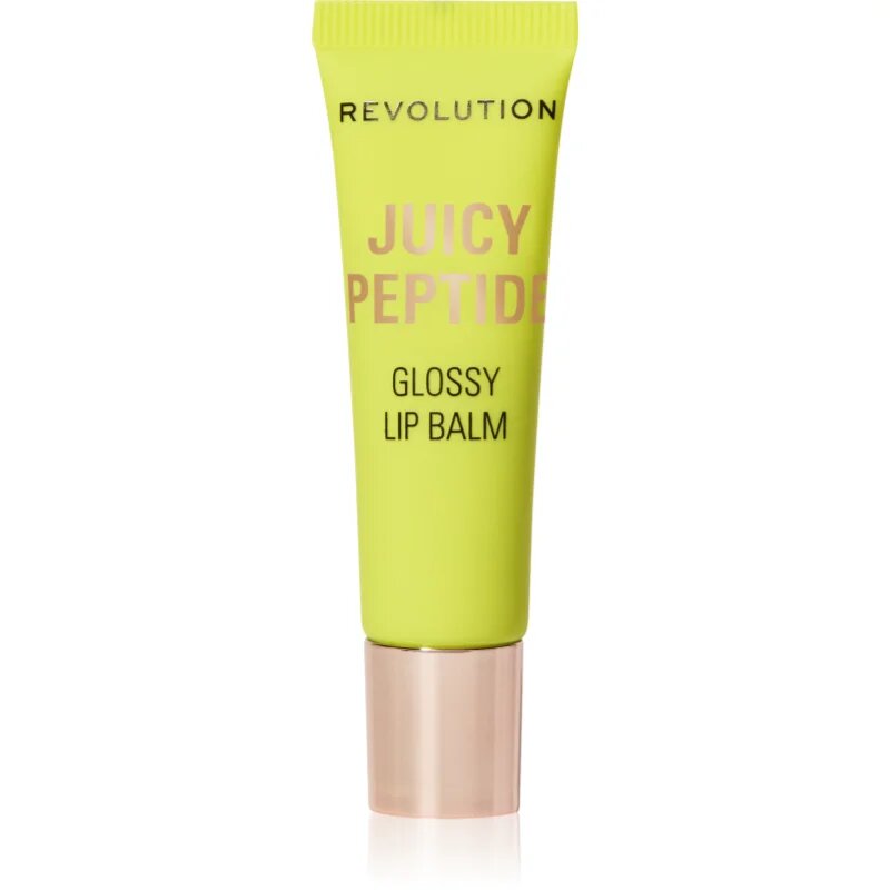 Revolution Juicy Peptide Lip Balm ajakbalzsam peptidekkel árnyalat Mint Mojito Green 8 ml