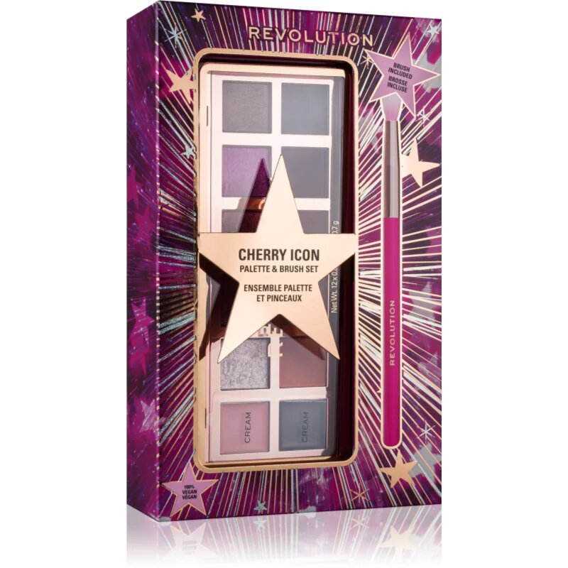 Revolution Makeup set Cherry Icon ajándékszett szemre