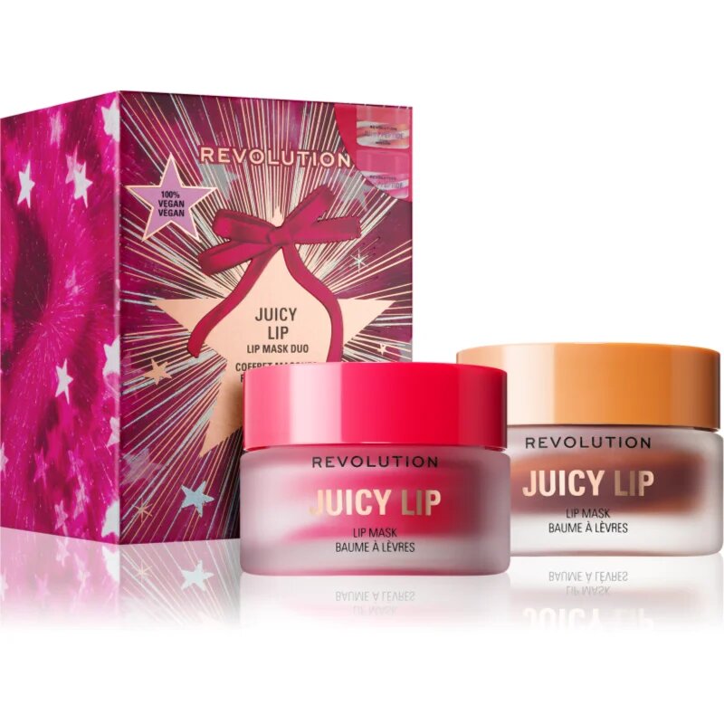 Revolution Makeup set Juicy Peptide ajándékszett az ajkakra
