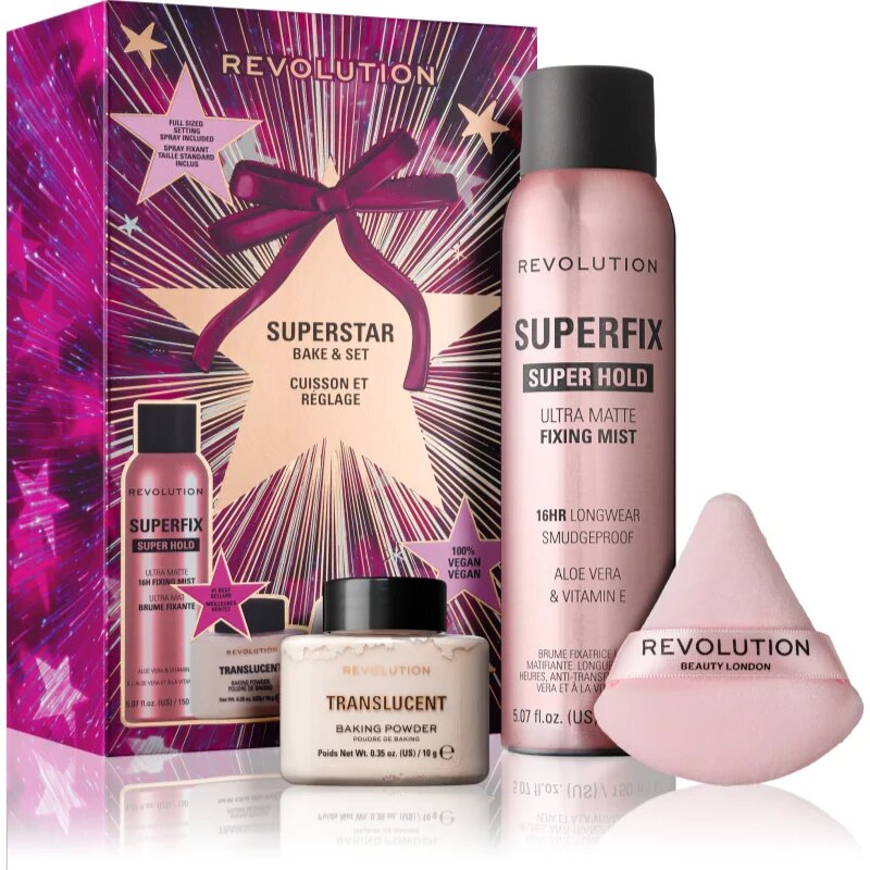 Revolution Makeup set Superstar ajándékszett az arcra