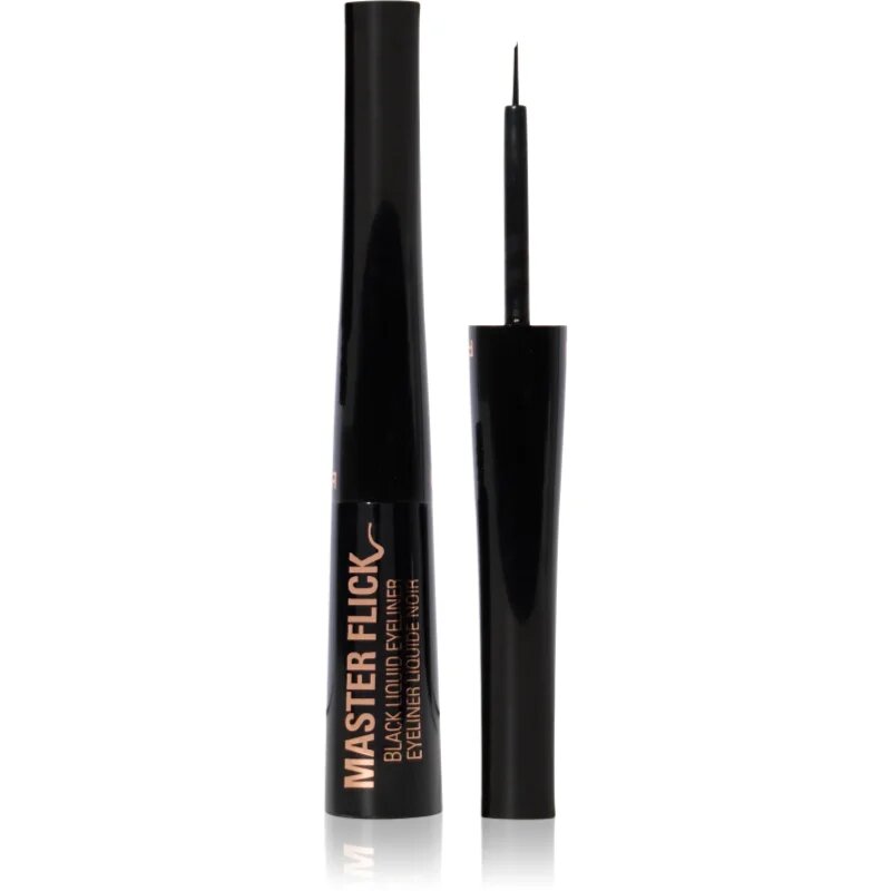 Revolution Master Flick Liquid Eyeliner professzionális folyékony szemceruza árnyalat Black 5 ml