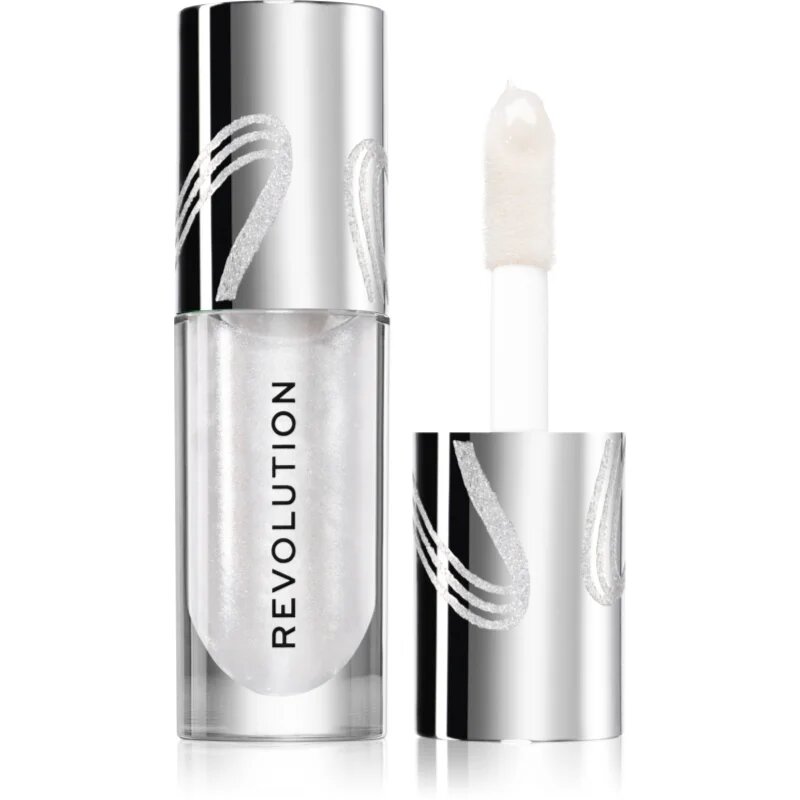 Revolution Metallic Muse Shimmer Bomb csillogó ajakfény árnyalat Frosted Muse 4.5 ml