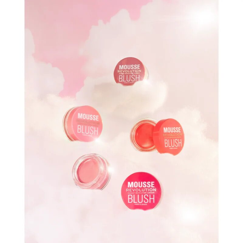 Revolution Mousse arcpirosító árnyalat Blossom Rose Pink 6 g